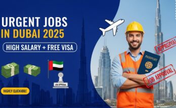 Urgent Jobs in Dubai Apply Now